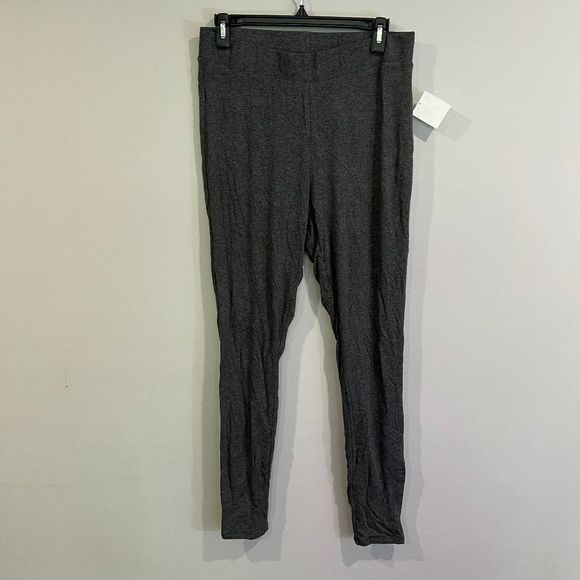NWT NAKED WARDROBE Charcoal Grey Leggings (1X) - Picture 2 of 7